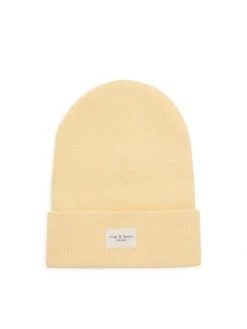 Rag & Bone Addison Logo Beanie Saffron -rag & bone Sales Store unnamed file 2613