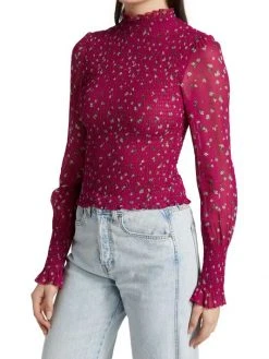 Rag & Bone Kayden Floral Blouse -rag & bone Sales Store unnamed file 2619