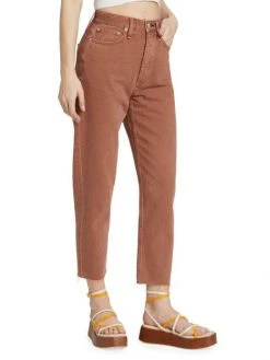 Rag & Bone Alissa High-Rise Crop Tapered Jeans -rag & bone Sales Store unnamed file 2626