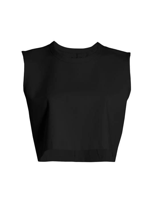 Rag & Bone Roxie Crop Top Black 3 Rag & Bone Roxie Crop Top Black - Image 3