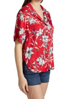 Rag & Bone Mare Floral Shirt -rag & bone Sales Store unnamed file 2662