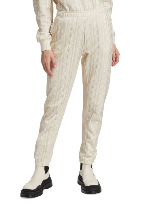 Rag & Bone Miramar Cable-Knit Jogger Pants 3 Rag & Bone Miramar Cable-Knit Jogger Pants - Image 3