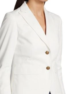 Rag & Bone Nancy Fitted Cotton-Blend Blazer -rag & bone Sales Store unnamed file 270