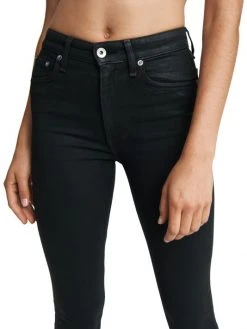 Rag & Bone Nina High-Rise Coated Skinny Jeans -rag & bone Sales Store unnamed file 2713
