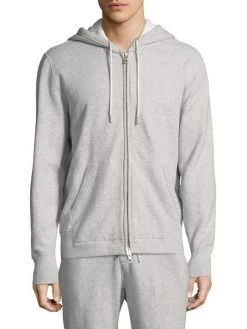 Rag & Bone Cotton Zip Up Hoodie For Men Heather Grey -rag & bone Sales Store unnamed file 2722