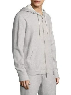 Rag & Bone Cotton Zip Up Hoodie For Men Heather Grey -rag & bone Sales Store unnamed file 2723