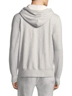 Rag & Bone Cotton Zip Up Hoodie For Men Heather Grey -rag & bone Sales Store unnamed file 2724