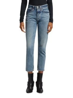 Rag & Bone Nina High-Rise Cigarette Ankle Jeans -rag & bone Sales Store unnamed file 274