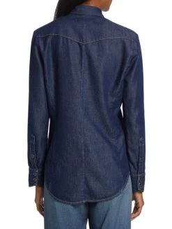 Rag & Bone Icons Wyatt Denim Shirt -rag & bone Sales Store unnamed file 295
