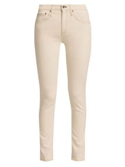 Rag & Bone Cate Mid-Rise Stretch Ankle Skinny Jeans
