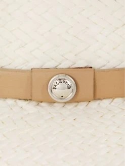 Rag & Bone Lexie Packable Wide-Brim Fedora Ivory -rag & bone Sales Store unnamed file 308