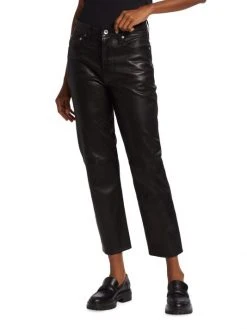 Rag & Bone Leather Slim Fit Pants 8 Rag & Bone Leather Slim Fit Pants -rag & bone Sales Store unnamed file 349
