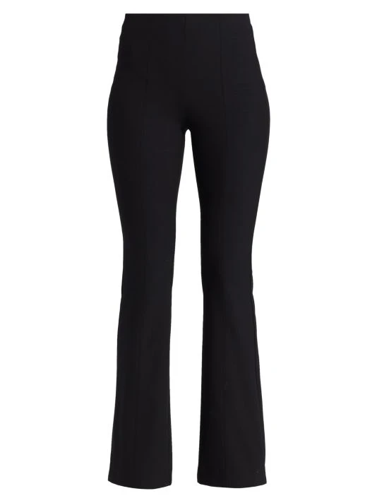 Rag & Bone Simone Mid-Rise Flare Pants Black 3 Rag & Bone Simone Mid-Rise Flare Pants Black - Image 3
