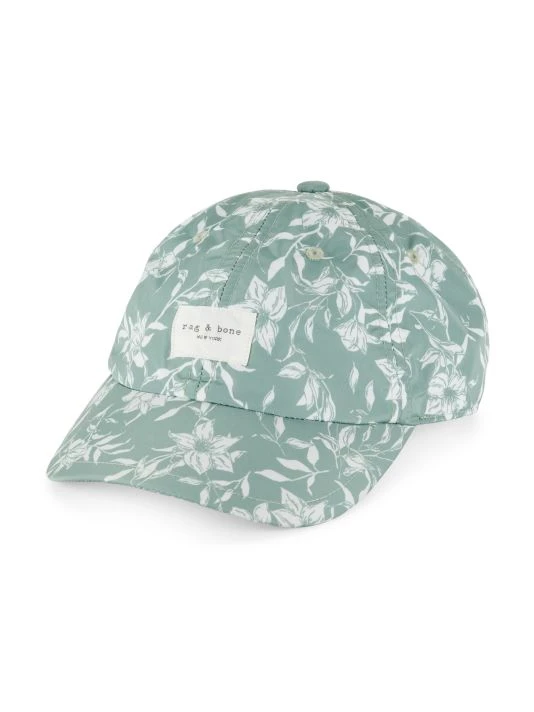 Rag & Bone Addison Floral Print Baseball Cap Brown Floral 5 Rag & Bone Addison Floral Print Baseball Cap Brown Floral - Image 5