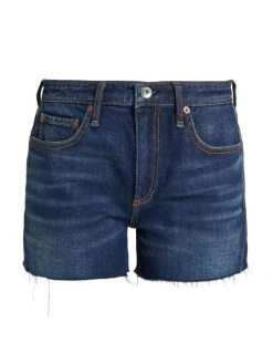 Rag & Bone Dre Low-Rise Stretch Jean Shorts