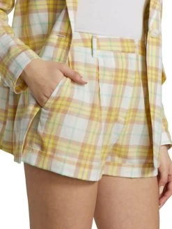 Rag & Bone Ivy Pleated Plaid Shorts -rag & bone Sales Store unnamed file 516