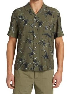 Rag & Bone Avery Army Floral Shirt For Men -rag & bone Sales Store unnamed file 592