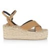Rag & Bone Hera Espadrille Wedge Sandals Antique White
