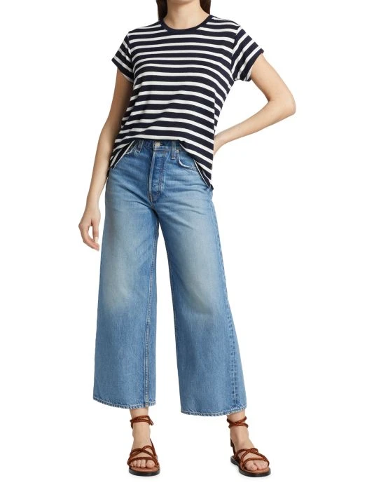 Rag & Bone The Knit T-Shirt Grey Multi 2 Rag & Bone The Knit T-Shirt Grey Multi - Image 2