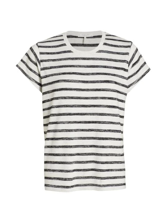 Rag & Bone The Knit T-Shirt Grey Multi 3 Rag & Bone The Knit T-Shirt Grey Multi - Image 3