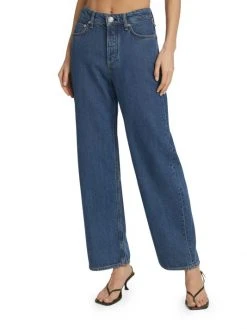 Rag & Bone Logan Mid-Rise Featherweight Wide-Leg Jeans 9 Rag & Bone Logan Mid-Rise Featherweight Wide-Leg Jeans -rag & bone Sales Store unnamed file 637