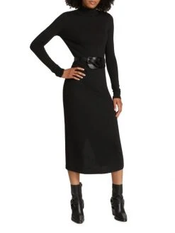 Rag & Bone The Knit Turtleneck Midi-Dress -rag & bone Sales Store unnamed file 644