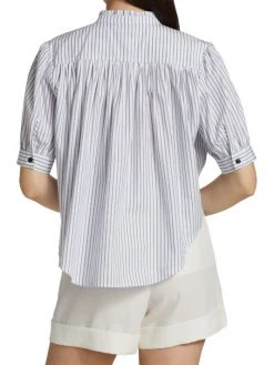 Rag & Bone Jordan Stripe Button-Down Top -rag & bone Sales Store unnamed file 660