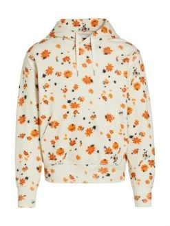 Rag & Bone Floral Printed Hoodie For Men