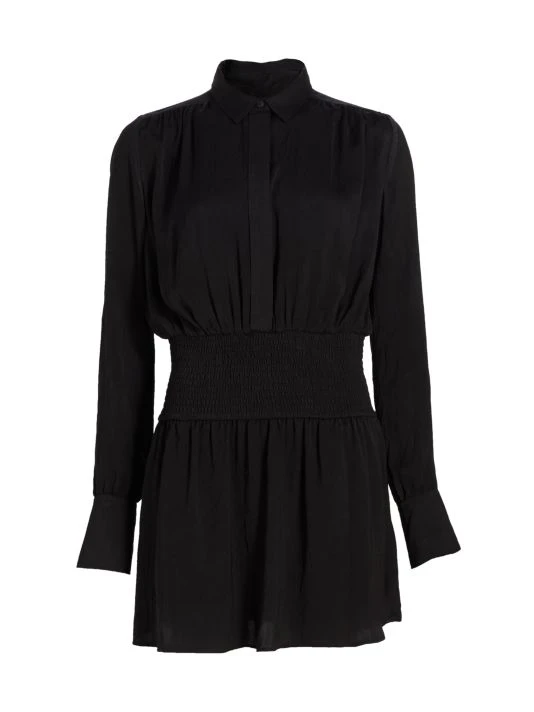 Rag & Bone Bailey Smocked Minidress 1 Rag & Bone Bailey Smocked Minidress
