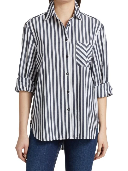 Rag & Bone Maxine Stripe Button-Down Shirt 3 Rag & Bone Maxine Stripe Button-Down Shirt - Image 3