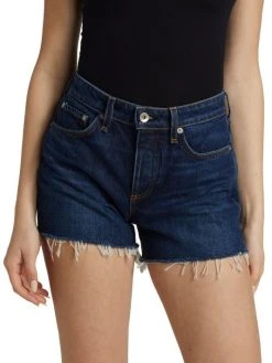 Rag & Bone Dre Low-Rise Denim Shorts -rag & bone Sales Store unnamed file 732