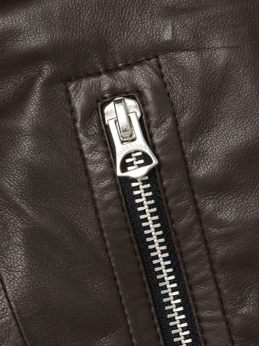 Rag & Bone Mack Leather Jacket 7 Rag & Bone Mack Leather Jacket - Image 7