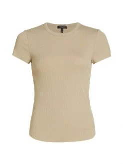 Rag & Bone Zoe Fitted T-Shirt Black -rag & bone Sales Store unnamed file 762