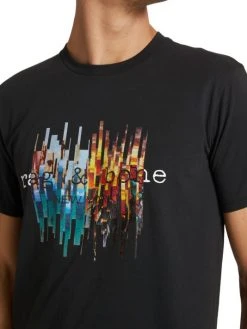 Rag & Bone Beach Photo Crewneck T-Shirt For Men -rag & bone Sales Store unnamed file 780