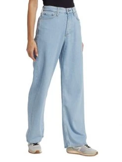 Rag & Bone Featherweight Logan Wide-Leg Jeans 10 Rag & Bone Featherweight Logan Wide-Leg Jeans -rag & bone Sales Store unnamed file 785