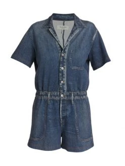 Rag & Bone Miramar Denim Romper