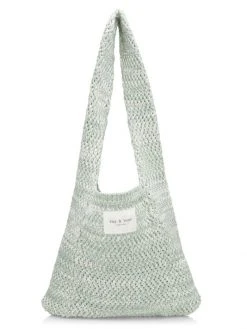 Rag & Bone Addison Knitted Shopper Green -rag & bone Sales Store unnamed file 799