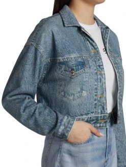 Rag & Bone Miramar Cropped Trucker Jacket -rag & bone Sales Store unnamed file 824