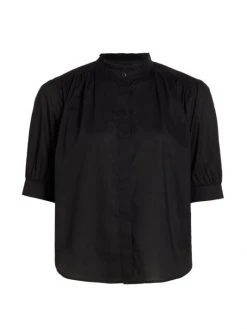 Rag & Bone Jordan Mockneck Button-Down Top White 6 Rag & Bone Jordan Mockneck Button-Down Top White -rag & bone Sales Store unnamed file 856