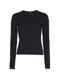 Rag & Bone Luca Slim Long-Sleeve T-Shirt Black -rag & bone Sales Store unnamed file 878