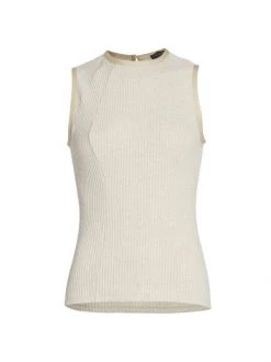 Rag & Bone Echo Rib-Knit Cotton-Blend Tank Top