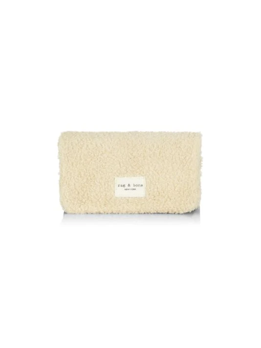 Rag & Bone Addison Faux Shearling Pouch Pocket 4 Rag & Bone Addison Faux Shearling Pouch Pocket - Image 4
