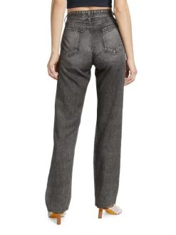 Rag & Bone Liquid Alex High Rise Straight-Leg Jeans -rag & bone Sales Store unnamed file 910
