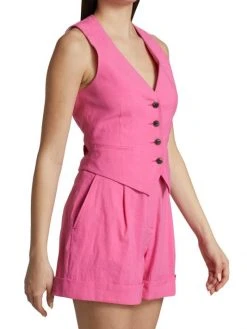 Rag & Bone Priya Linen Vest 10 Rag & Bone Priya Linen Vest -rag & bone Sales Store unnamed file 929